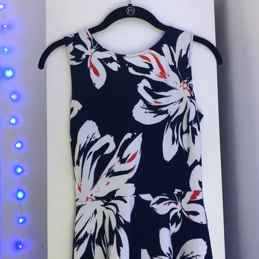 Aqua Flower Dress